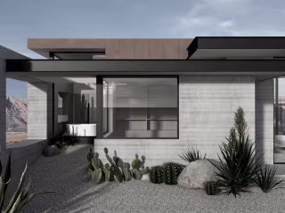 3D Renderings of Sedona Desert Home