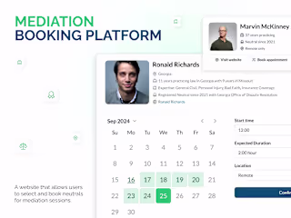 Comprehensive Booking and Mediation Platform Development