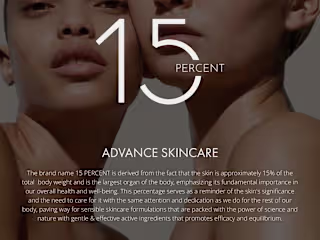 15 PERCENT SKIN BRAND STRATEGY 
