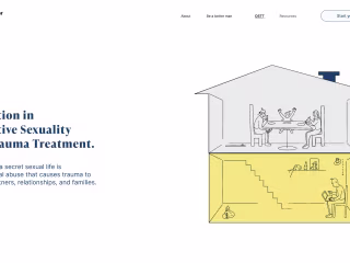The Institute for Sexual Health: Landing page design