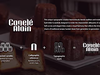 Canelé Alain - Logo Design