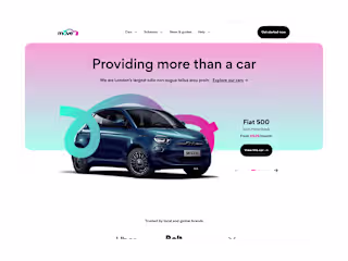 Bold, Modern Website Design for the Next-Gen Driver