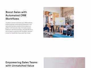 CloudSync - Modern Simple Saas Landing page