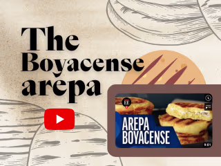 
The Boyacense arepa, a symbol of identity