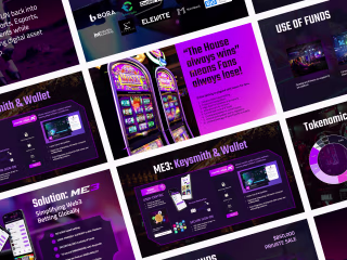Pitch Deck Design for Me3.io: Visualizing Decentralized Identity