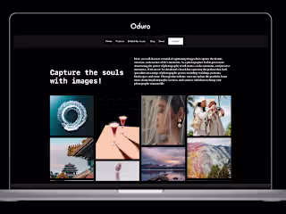 Photography Portfolio Web Design