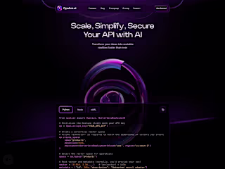 Opalize AI - Landing Page Motion Design