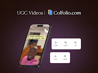 UGC Video Content for Colfolio