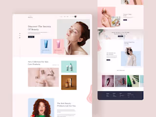 Beauty and Health Custom WordPress Website