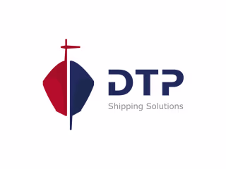 🛳DTP Shipping Solutions | Simple & Minimalist Logo Design