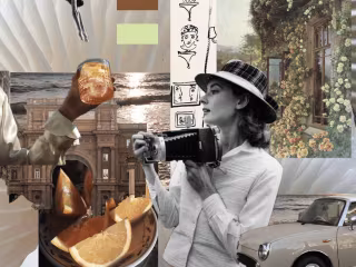 Summer Collage Illustrations 