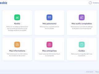 Keobiz User Portal