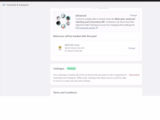 Product Catalogue Configuration for FB and   Google