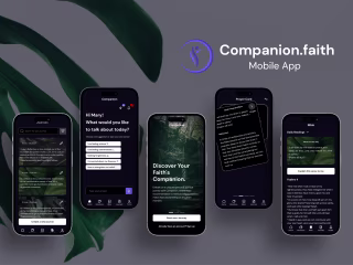 [UI] ✝️ Companion Faith Mobile App