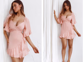'Peach Perfection' Sundress