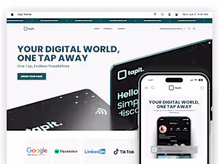 Web & Mobile App Design - Tapit