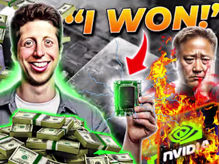 Sam-Altman-Chip-Beats-NVIDIA - Thumbnail Design