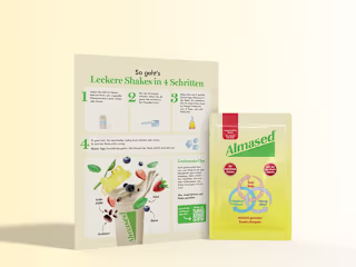 Postcard Design for a Trial Sachet