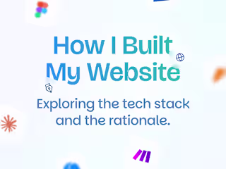 How I Built My Website