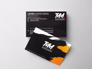 Logo and business name card design on Behance