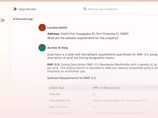 AI Chatbot for Real Estate Construction Codes Information