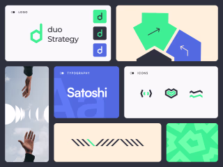 Duo Strategy Home Page Design