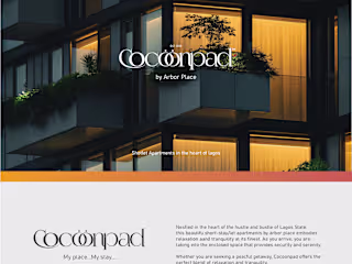 Cocoonpad by Arbor place (Brand identity strategy, and design)