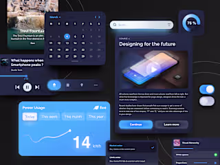 UI Design Snapshots