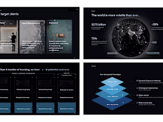 Pitch Deck Design for Pre-Seed Startup