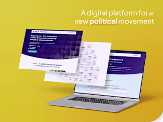 POT - Partidul Oamenilor Tineri | UI Design