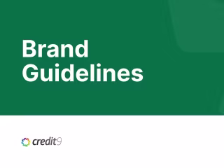 Brand Book for Credit9