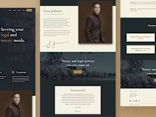 Sealed Notary & Legal Professional Webflow Website Template