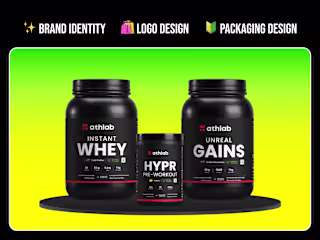 Athlab Branding - Logo & Label Design