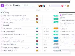 Implementing Asana 