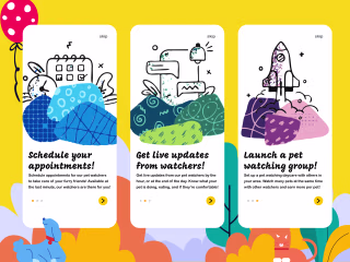 PetWatchr - Onboarding Screens