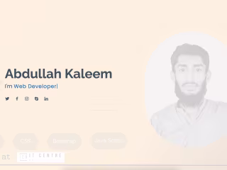 Abdullah’s Resume Template