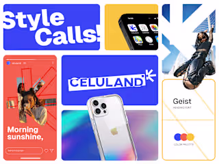 Celuland · Tech Accesories Branding