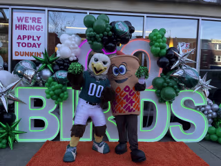 Eagles Pep Rally Activation