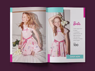 Catalogue template design