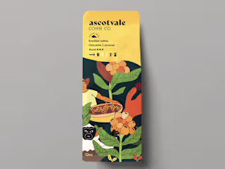 Brand Identity & Packaging Design - Ascotvale Coffee Co.