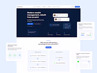 CRL Advisors Website Redesign