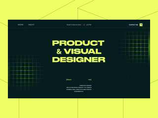 Portfolio Website (UX/UI Design)