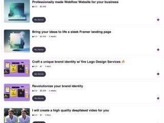 Contra x Framer Services Component