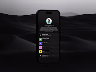 Simplink—Link-in-bio template for Framer