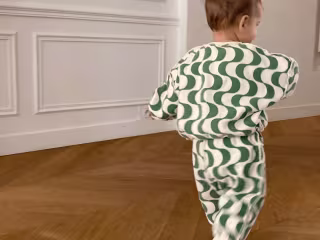 Children Clothing CAD Illustration