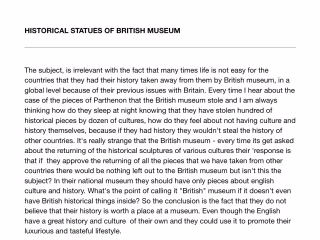 Article about historical statues