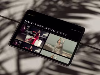 Brand Design for Luxury Fashion company