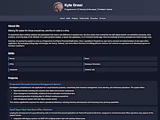 Personal Portfolio Site
