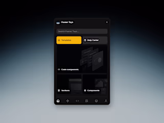 Framer Toys UI Kit — Framer plugin