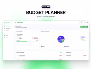 Budget Tracker – Personal Finance Templates
